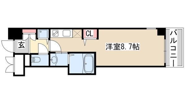 J-cubeKOBEの物件間取画像